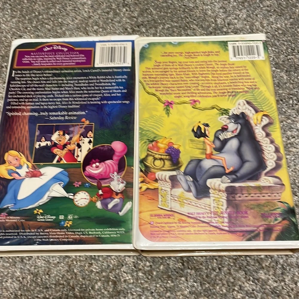 Disney VHS Tapes